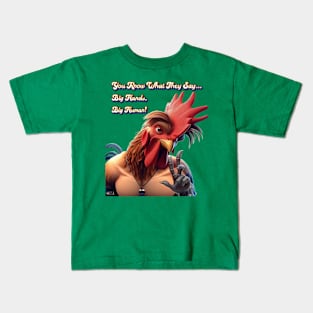 Rooster by focusln Kids T-Shirt